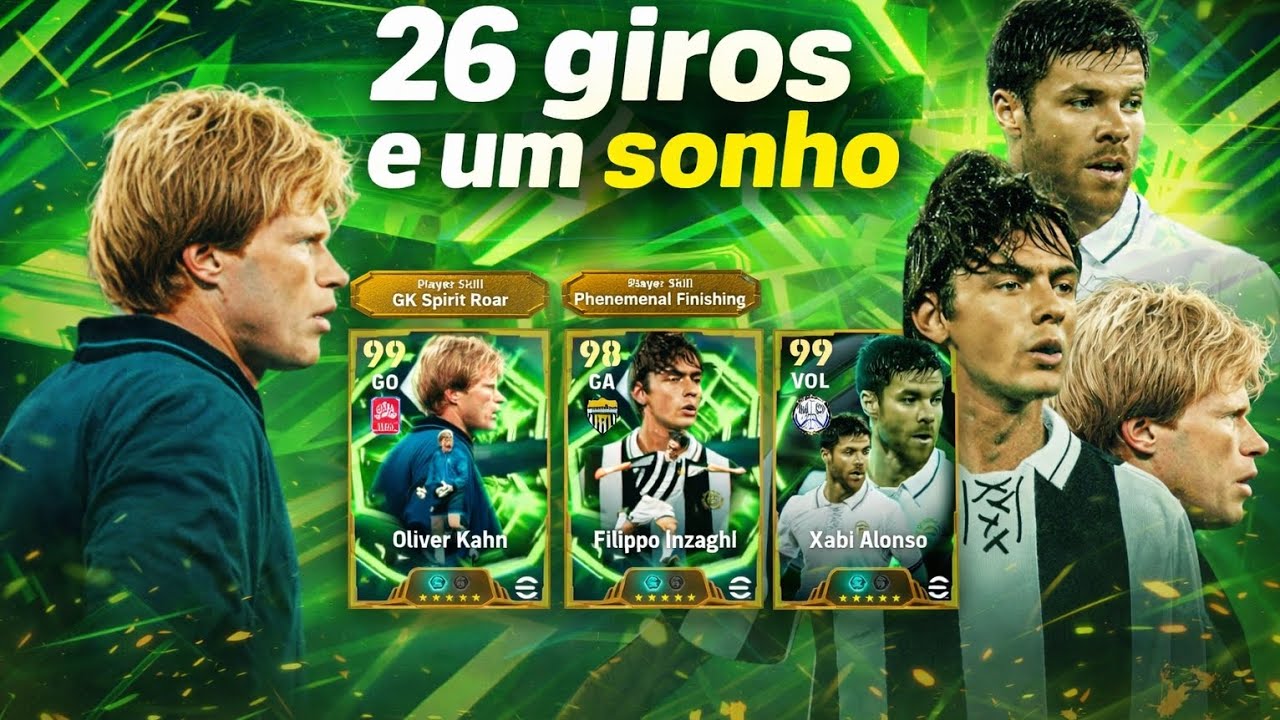 26 Giros e Um Sonho 🔥 Pack Opening eFootball