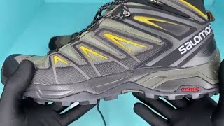 Обзор SALOMON - Мужские ботинки демисезонные водонепроницаемые SHOES X ULTRA 3 MID GTX