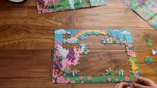 100 Piece Puzzles for Kids Ages 4-6 6-8 8-10, 4-Pack Princess Fairy Mermaid Unicorn Jigsaw Puzzles 1