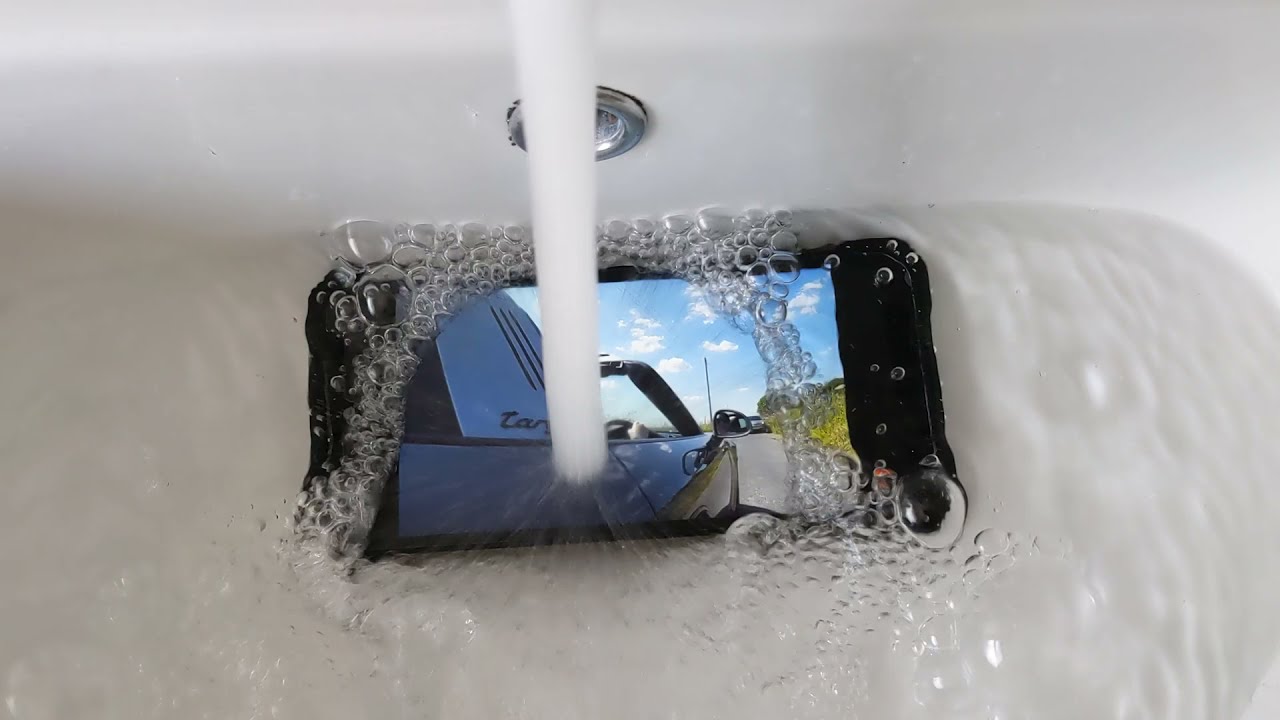 Will it break? Doogee S86Pro waterproof rugged phone - the "sink test" ! :)