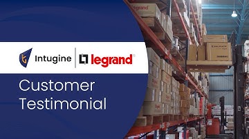 Supply Chain Digitization Journey | Legrand Customer Testimonial | Intugine