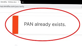 How To Fix Zerodha Pan already exists Problem Solve screenshot 5