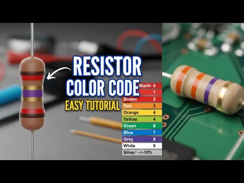 resistor color code short trick - YouTube