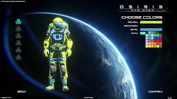 Osiris New Dawn Early Access Scientist UNE Character Creation 2017