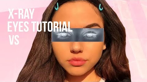 x-ray eyes tutorial on video star ( easiest way!! )