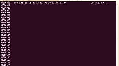 Using Hexedit in Linux