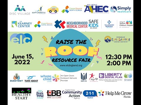 Raise The Roof Resource Fair | Early Learning Coalition Of The Big Bend
