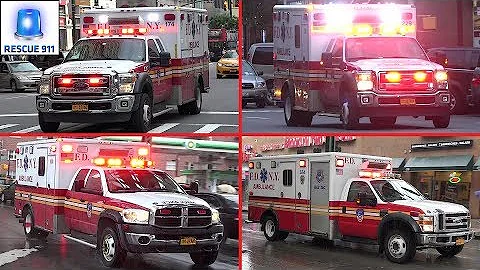 [New York City] FDNY Ambulances Collection