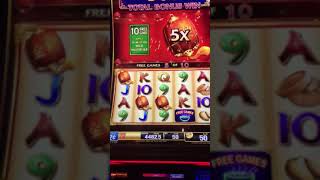 FUN FREE GAMES FEATURE on ULTIMATE FIRE LINK SLOT MACHINE 2 CENT DENOM
