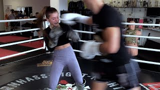 Mixed Sparring: Ben März vs Lena