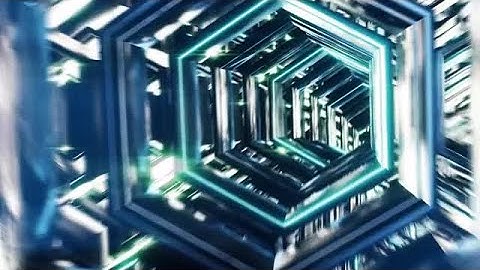 Sci-fi Tunnel VJ Loop Stock Motion Graphics