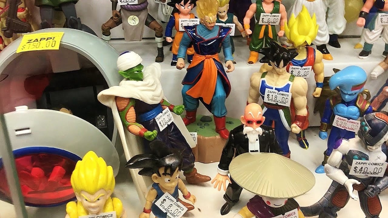 old dbz action figures