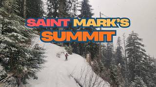 Saint Mark’s Summit WHITEOUT Hike. No Views, Still Worth It!