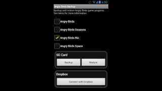 Backup Angry Birds Rio Save Game Files and Settings screenshot 4