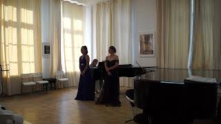 G. Rossini. La regata veneziana. Yi Chiao Hsieh &amp; D. Egorova, E. Ermachkova, Piano. 17.06.2023