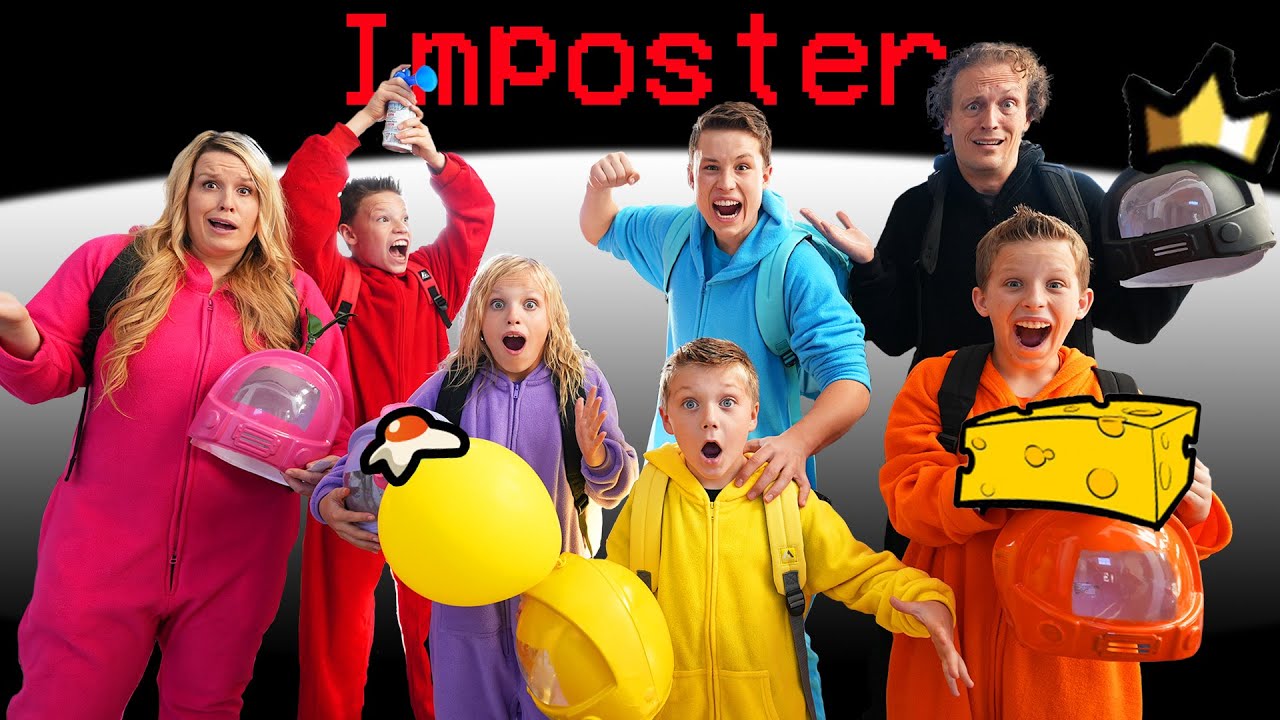 Among Us in Real Life with The Ninja Fam! YouTube