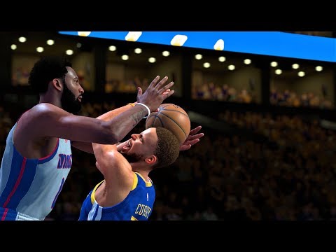 NBA 2K20 Roster Featuring Detroit Pistons Vs Golden State Warriors NBA 2k19 Modded Simulation