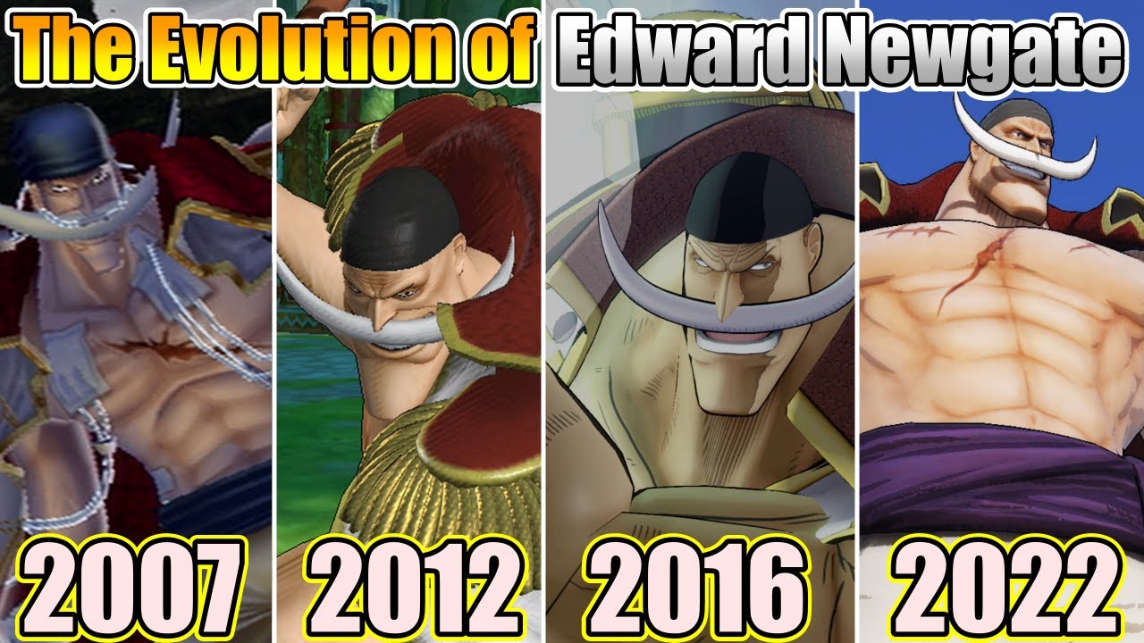 【ONE PIECE】白ひげ エ"ドワード・ニューゲート"歴代ゲーム必殺技の進化【2007-2022】 ONE PIECE Games The EVOLUTION of Edward Newgate
