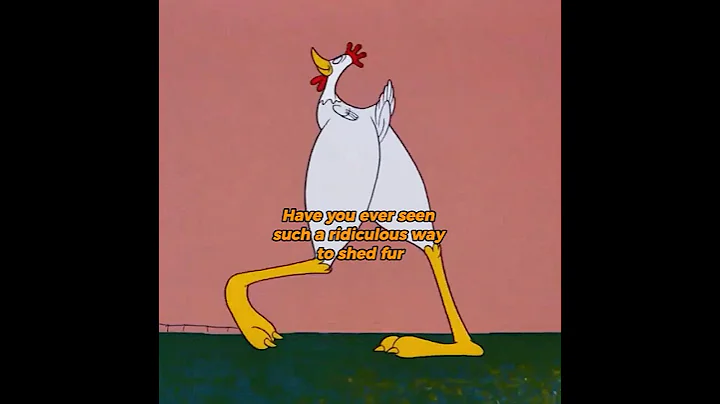 Have you ever seen such a ridiculous way to shed fur? #classiccartoons #animation  #cartoon #funnyvi