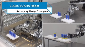 3-axis Scara Robot Accessories Introduction