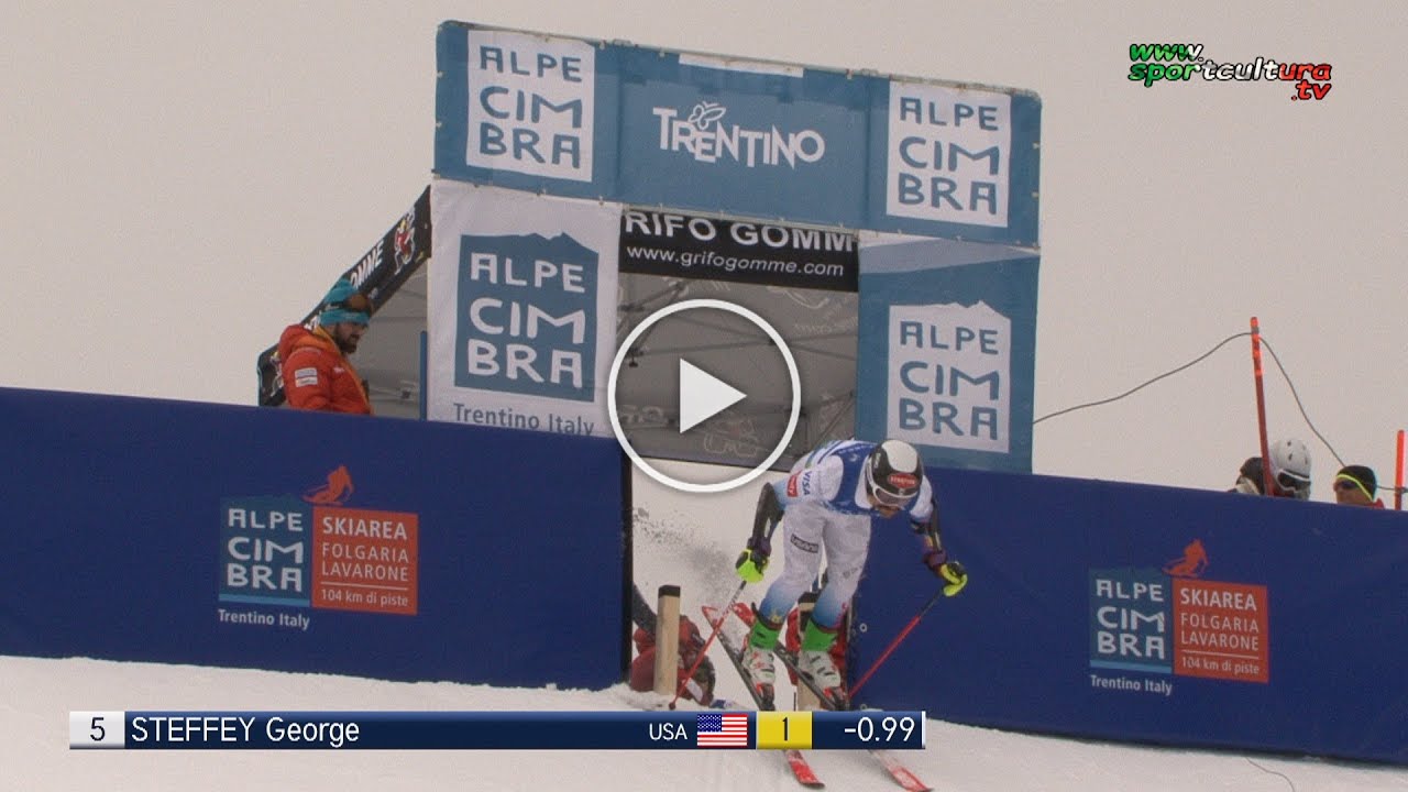 George Steffey vince il primo gigante di Coppa Europa a Folgaria Zingerle è terzo. | SPORTCULTURA.TV