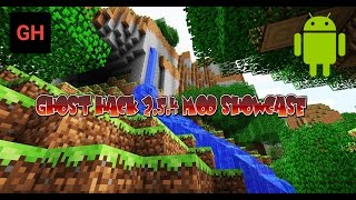 GHOST HACK MOD MENU SHOWCASE MCPE 0.16.2 II GHOST HACK 2.5.4 screenshot 4