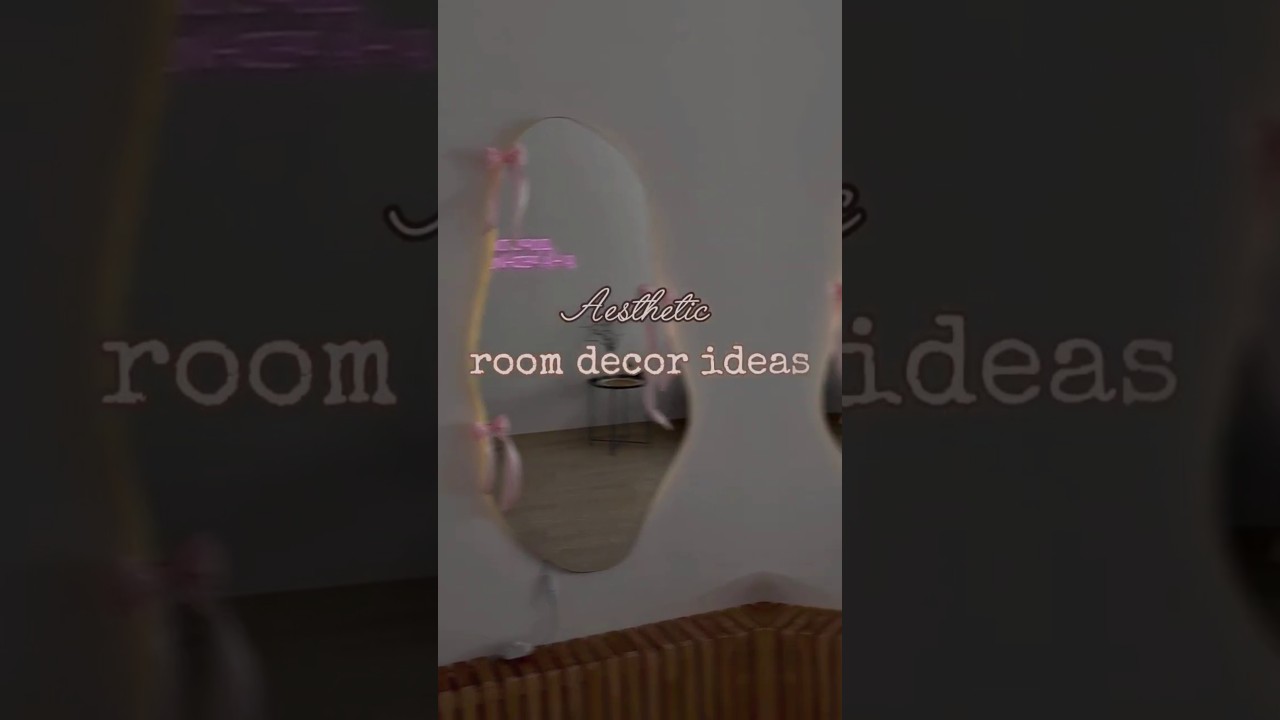 Aesthetic bow room decor ideas :⁠-⁠)💡