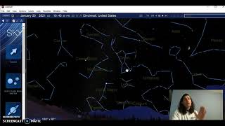 winter and spring constellations