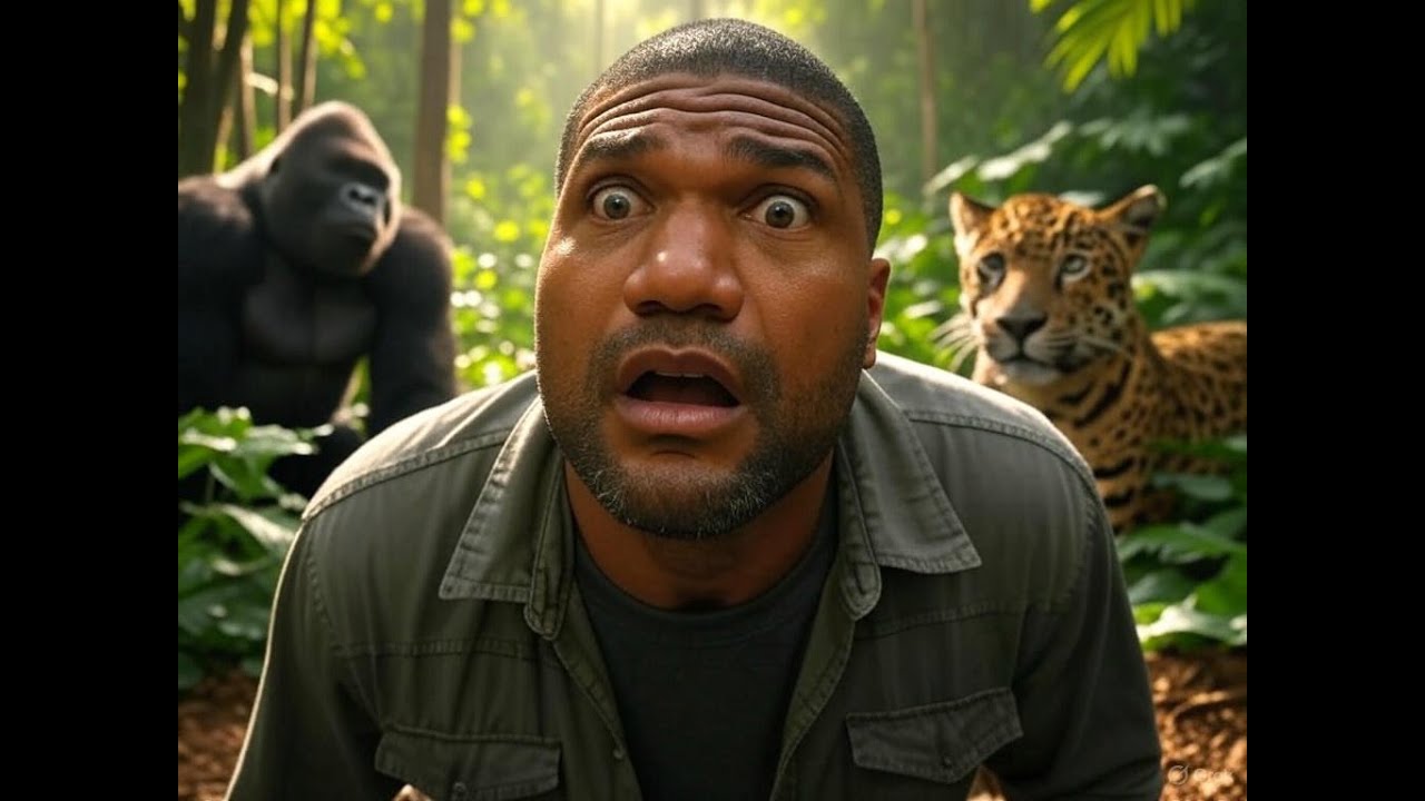 Rampage Jackson Hears a SILVERBACK in Philippines Jungle?! 😱🌴 #WildMode