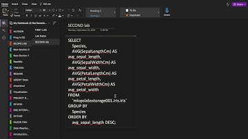 Data Storage and Warehousing - Lab 2