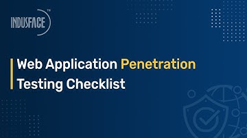 Web Application Penetration Testing Checklist