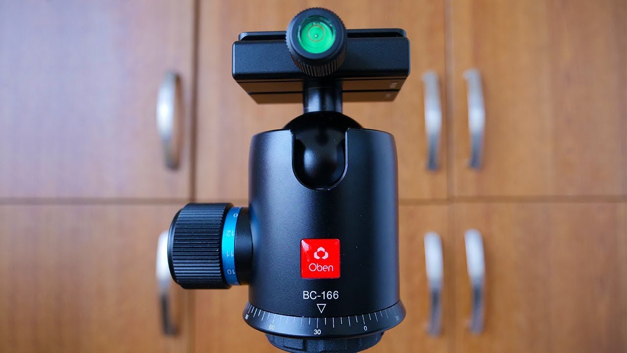 240$ Ball Head test , Oben BC-166 High quality Heavy Duty tripod ball
