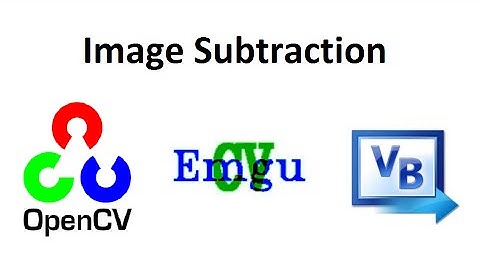 OpenCV 3 Image Subtraction Visual Basic