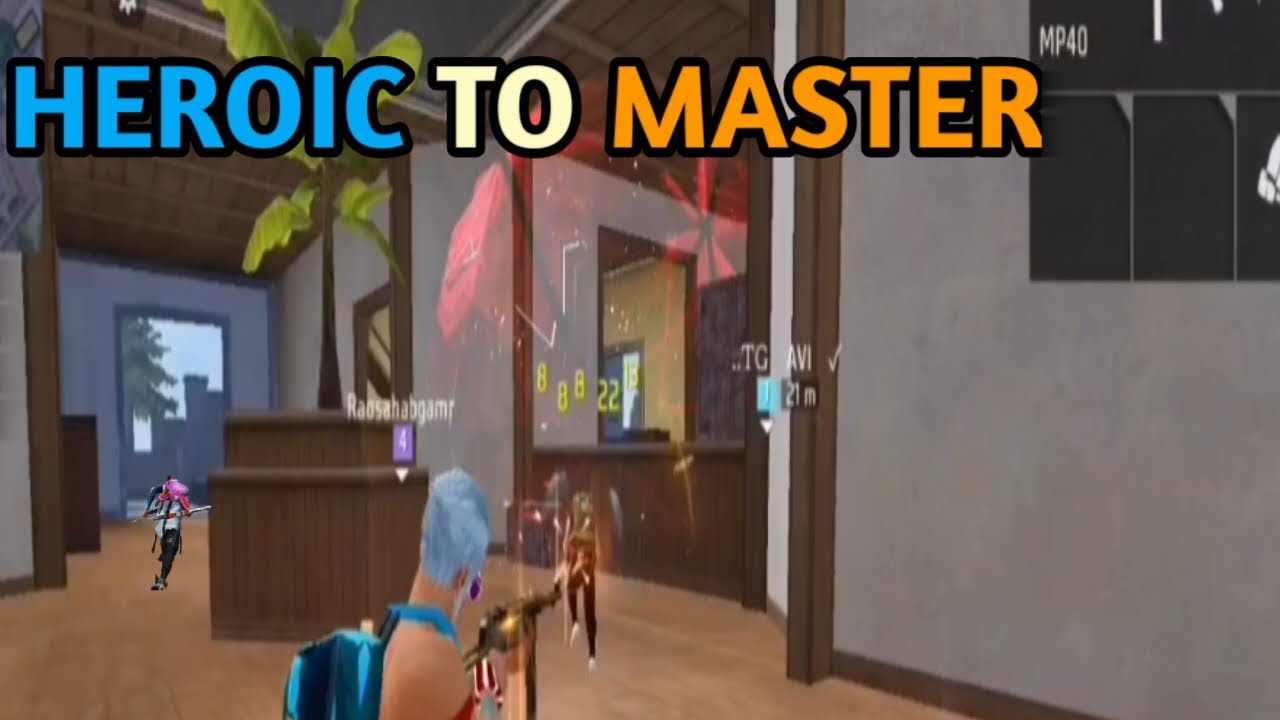 Heroic to master CS rank match op gameplay🙀 free fire - YouTube