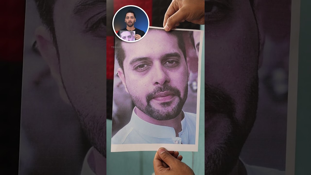 Photo Vs iPhone - Face ID Challenge #shorts
