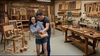 Turning Worthless Wood Scraps Into a Timeless Masterpiece #wood #woodworking #woodscraft #diy