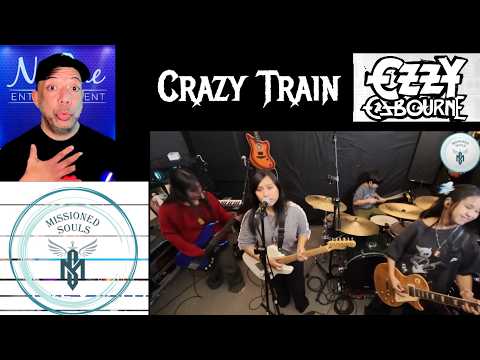 Music Video Reaction to MISSIONED SOULS "Crazy Train" (Ozzy Osbourne) NEW performance by MS !!!