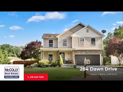 284 Dawn Drive, Valparaiso, IN home video tour