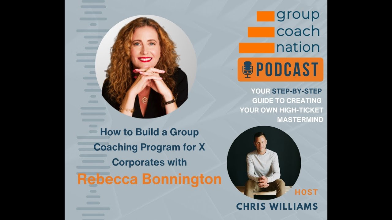 How to Build a Group Coaching Program for X Corporates - YouTube