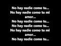 No Hay Nadie Como Tu - Calle 13 (Con Letra)