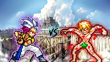 Gogeta Ultra Ego Instinct OP (New) VS Adam Full Power OP in Jump Force #mugen