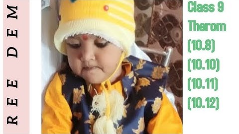 Chapter: 10 Theorem: (10.8)(10.9)(10.10)(10.11)(10.12)Circle INcert math class 9 I  cbse #pracash ed