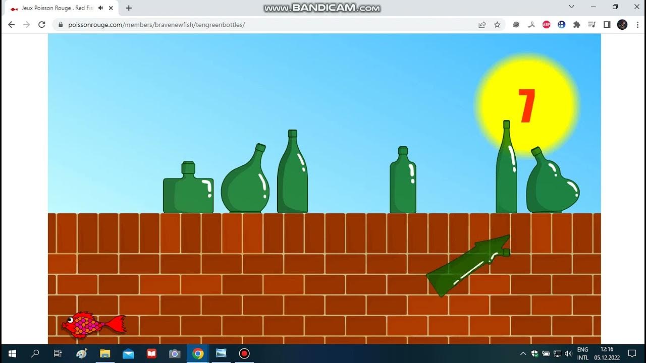 Jeux Poisson Rouge Ten Green Bottles YouTube