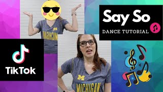 Tik say so dance tutorial | tok dojo cat step by