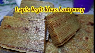 Cara membuat lapis legit khas Lampung pakai kekep