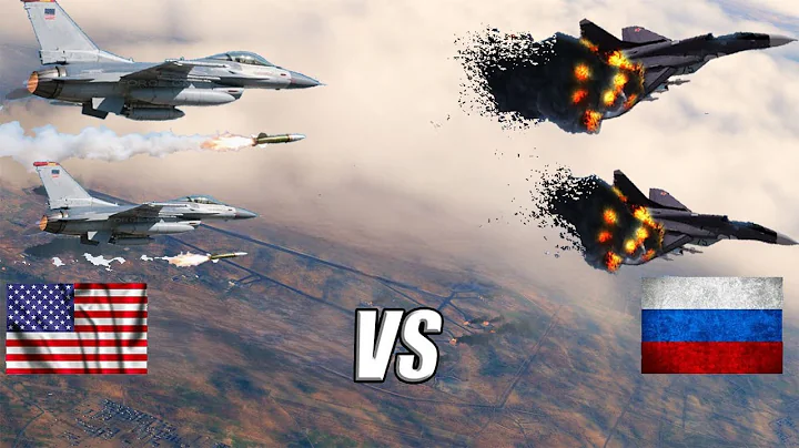 13 Minutes Ago! America's First F-16C Fighter Jet Shot Down a Russian MIG-29 Fighter Jet Near Crimea