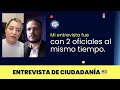 Había 2 oficiales en mi entrevista - Entrevista de ciudadanía Americana 2023  🇺🇸