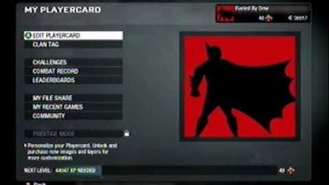 TNA Black Ops Batman Animated Series Emblem (Tutorial)