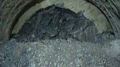 Tunnel Face Collapse - Central Walkway Tunnel - NATM Tunneling #natmtunneling