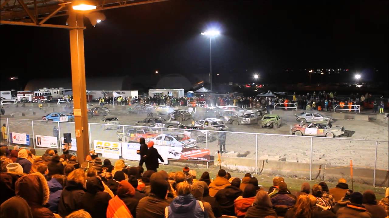 demolition derby 2015 FALL BRAWL 6 FULLSIZE SS DEMOLITION DERBY